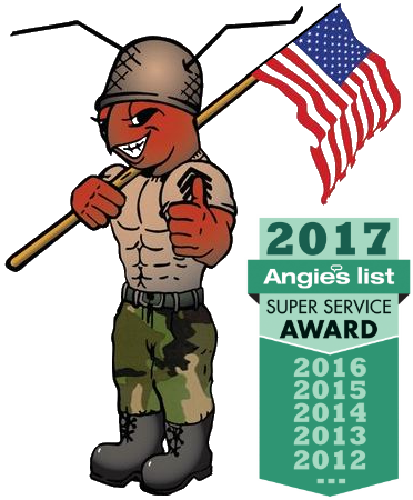 Angie's List awards with Army Ant